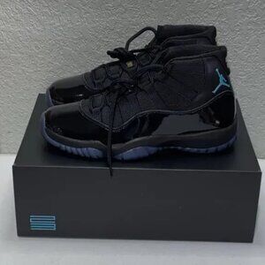 MENS NIKE AIR JORDAN 11 RETRO GAMMA BLUE BLACK 2025 CT8012-047